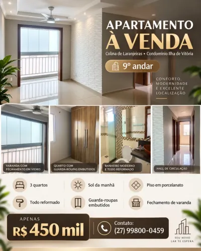 À VENDA - COLINA DE LARANJEIRAS | SERRA/ES ?