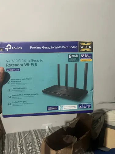 Roteador wi-fi 6, AX1500 próxima geração