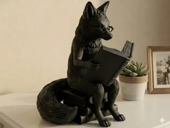 a raposa erudita - companheira de leitura