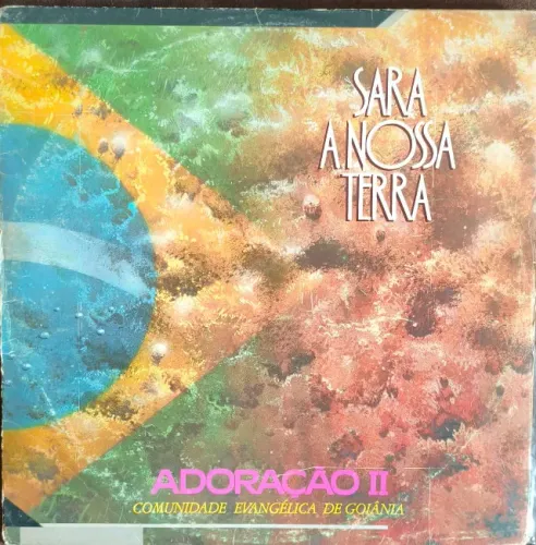 Lp Disco de Vinil Gospel Evangélico Ministério Koinonia- Adoração 2 - Sara A Nossa Terra