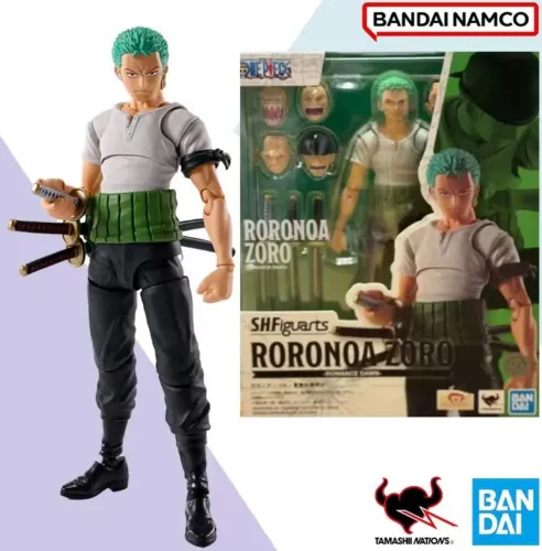 Roronoa Zoro - Romance Down - One Piece - S.H.Figuarts Bandai - NOVO