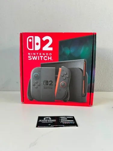 Nintendo Switch 2! NOVO!! (Aceito Cartão)