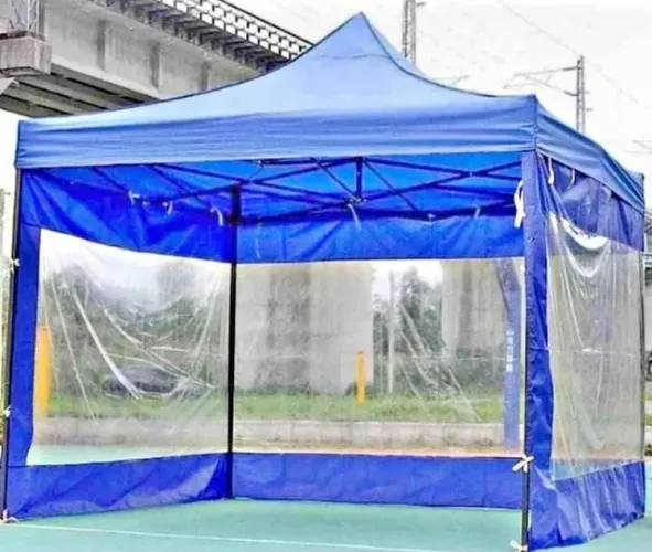 GAZEBO 3x3 LONA RESISTENTE ARTICULADO GALERA
