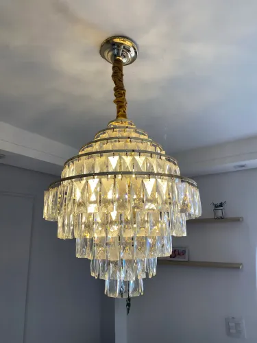 Lustre Florença Cromado