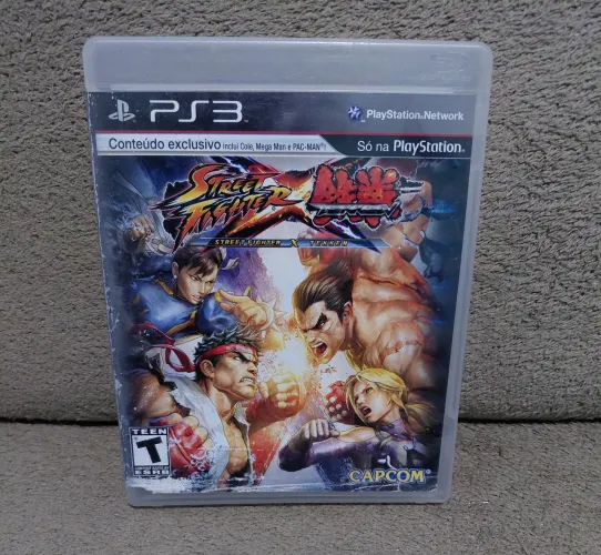 Jogo Street fighter Vs Tekken Ps3