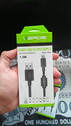 Cabo Carregador de controle Ps4 / Xbox One