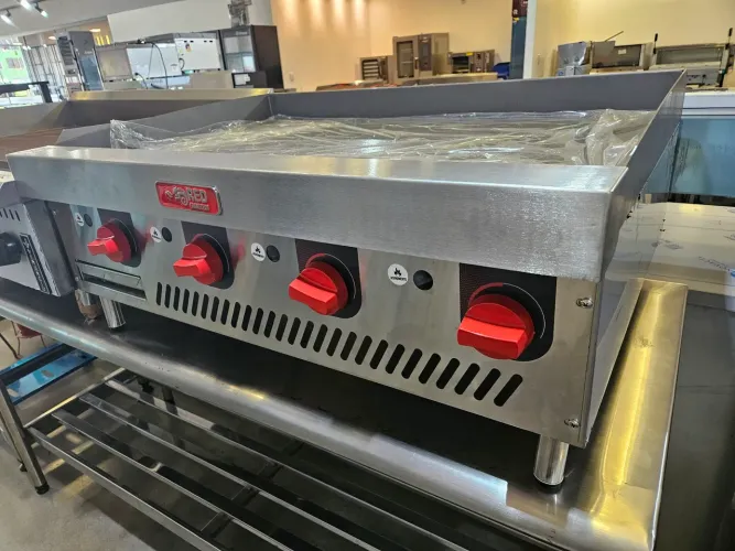 chapa pra lanche a gás 90cm 19mm nova
