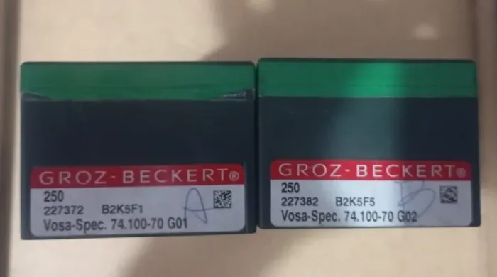 AGULHAS GROZ-BECKERT PARA MÁQUINAS DE MEIAS RUMI