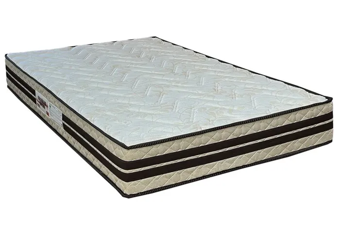 Colchão Casal D45/D65 100% espuma 24 cm Paropas para pessoas de até 180 kg