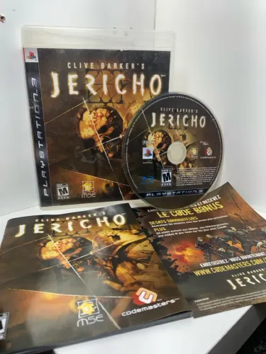 Clive barkers Jericho! Jogo raro completo
