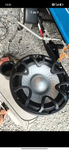 Subwoffer Bravox 500w bobina dupla 12 polegadas