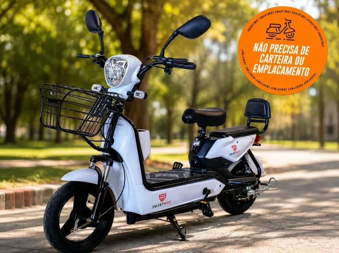 Moto Scooter Elétrica Zyon MU03 500W e Zyon MU09 350W (Sem CNH e Placa!)