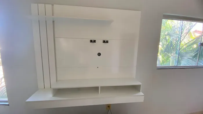 Painel Tv mdf branco
