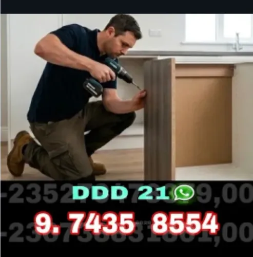 Montador de móveis especialista em montagem de guarda-roupas, armários, closet e cômodas