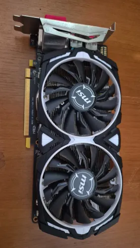 Placa de Video RX 570 MSI Armor 4gb OC