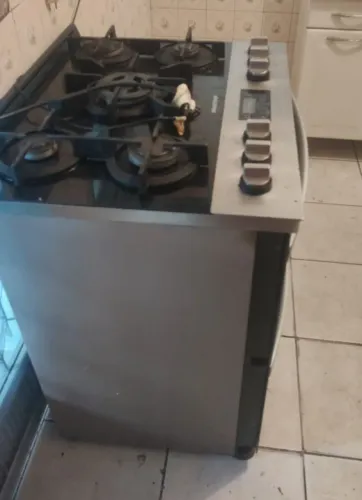 Fogão com 2 fornos