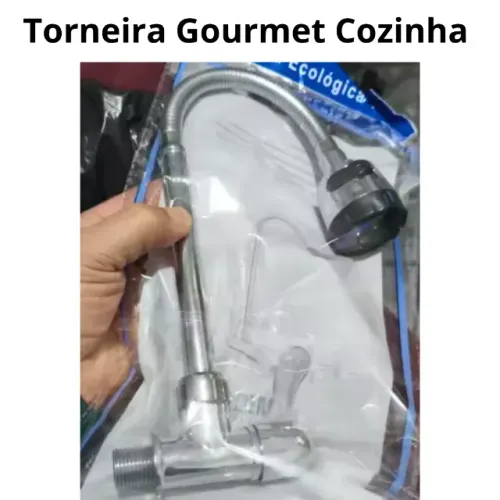  TORNEIRA INOX CROMADA DE PAREDE - loja Loxee Store