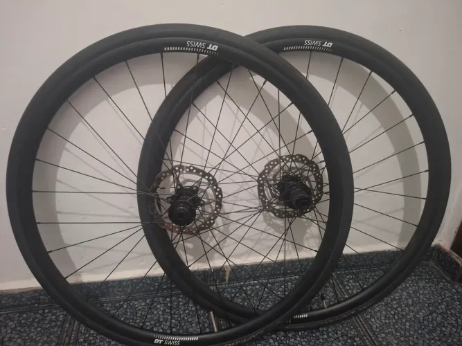 Rada speed disco aro DT e cubo Shimano