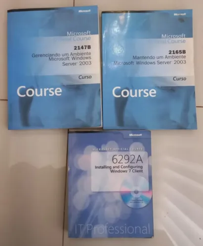 3 livro microsoft official course -Gerenciador e Mantendo ambiente Windows server 2003 - I
