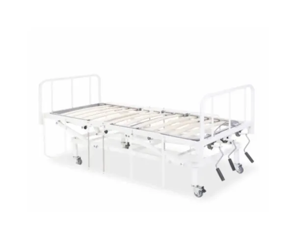 Cama Hospitalar Pilati 3 Manivelas Manual com Colchão Hospitalar impermeável Ortobom 