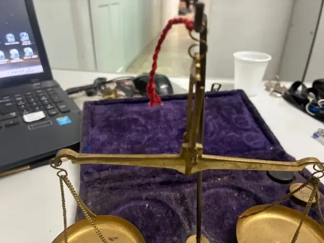 balança antiga indiana  para decoração