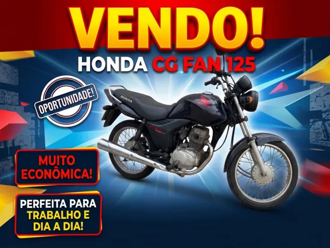 Venda de Moto Fan 125