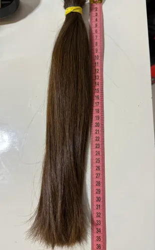 Cabelo humano natural - 75g - 36cm