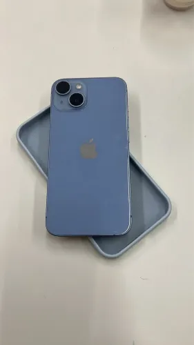 IPhone 14 azul 128 GB semi novo