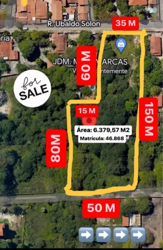 Terreno em Caucai (Iparana)