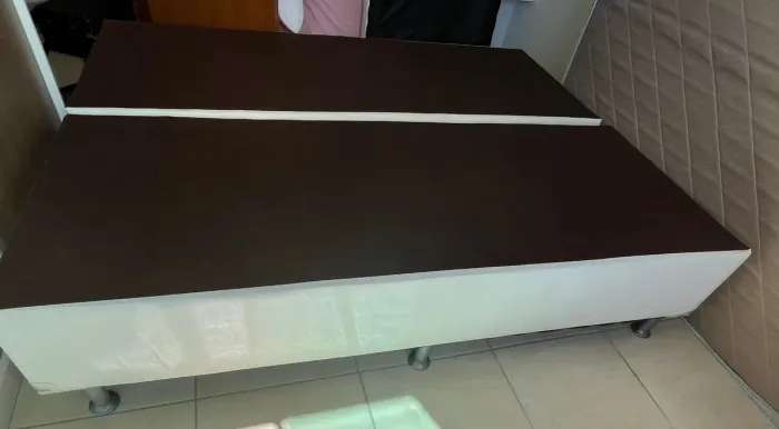 Box Queen (158x198x30) - Ortobom - Courino BRANCO