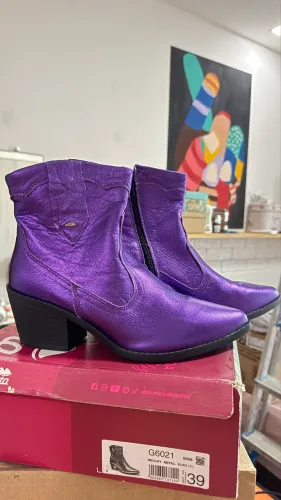 Bota 39 roxa