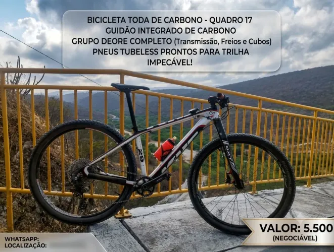 Bike toda de carbono