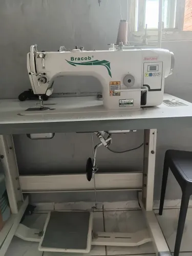 Maquina de costura reta industrial direct driver 