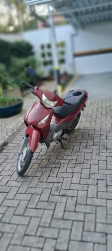 Honda Biz 125 ES 2008 - Vermelha - Apenas 45.600 km - Joinville/SC