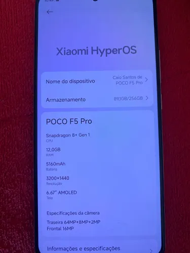 Poco F5 pro