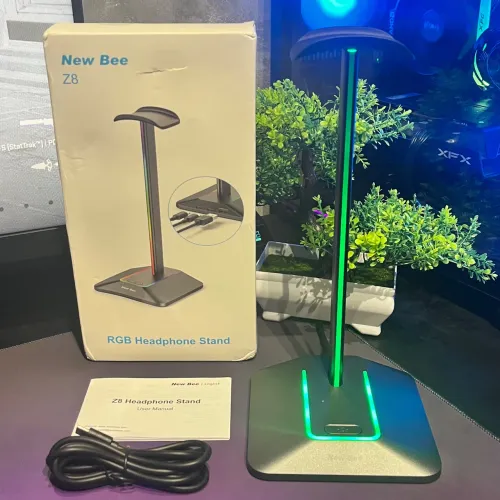 SUPORTE PARA HEADSET NEW BEE Z8 RGB