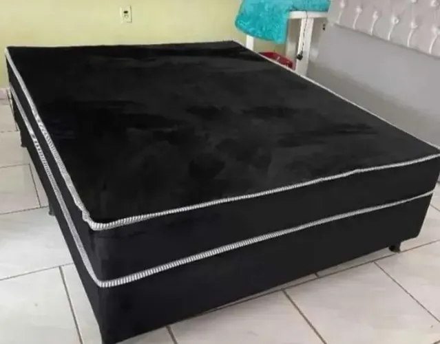 Cama casal super confortável esouma grossa