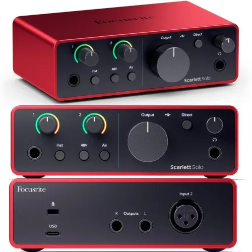 Focusrite Scarlett Solo 4th gen