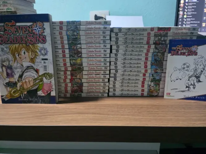 Mangá Nanatsu no Taizai Vol. 1 ao 36 - Bom Estado!