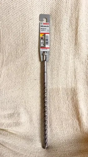 Broca para Concreto Bosch SDS Plus-5X 12mm x 260mm Nova (Original)