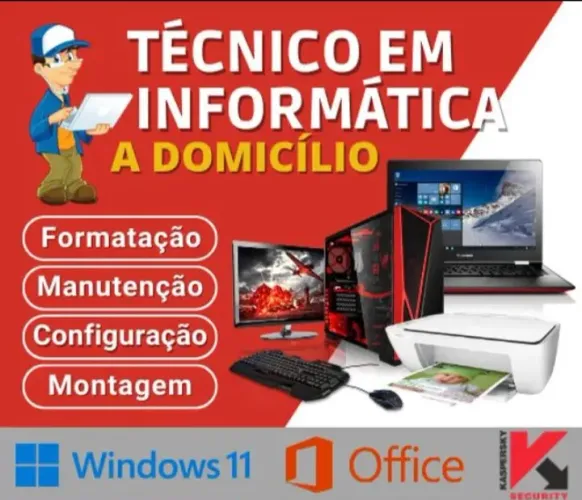 Técnico de Informática a domicílio.