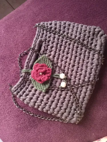 BOLSA DE CROCHÊ