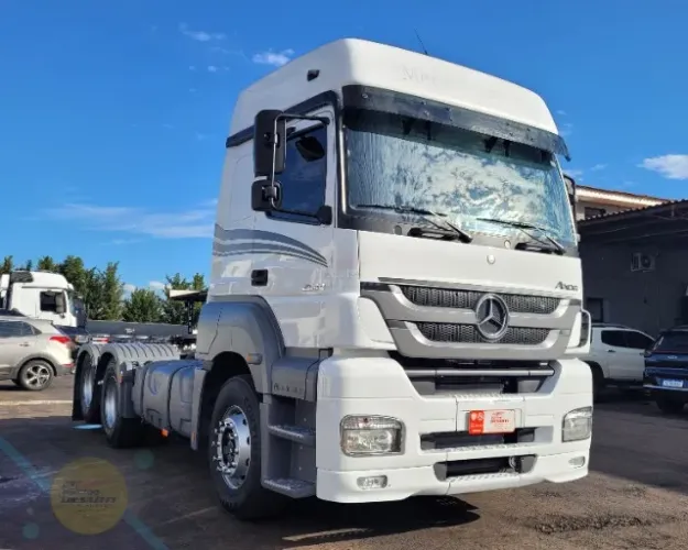 Mercedes Benz Axor 2544 6x2 Ano 2018/18 Teto Alto