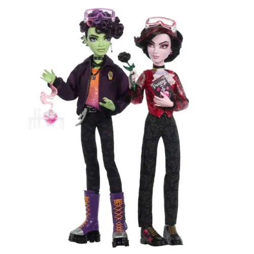 Monster High Kieran Valentine & Spelldon Cauldronello 2-pack