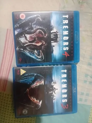 Blu-ray ataque dos vermes malditos 3 e 4