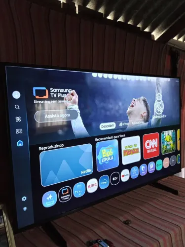 TV SMART SAMSUNG TIZEN 43 POLEGADAS 4K, NOVA, HDR, BLUETOOTH. "VENDA SOMENTE EM MAUÉS"
