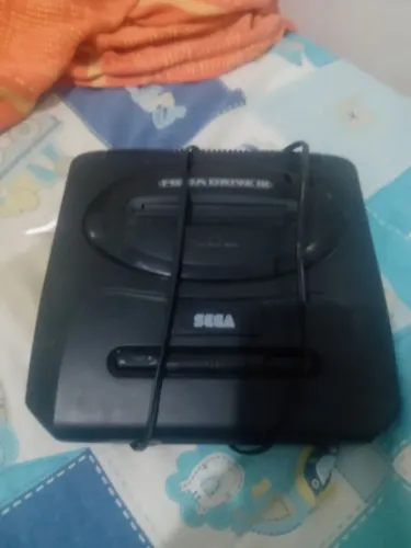 Mega Drive 3-ORIGINAL-(2 controles e 1 cartuchos de Sonic 2,vem com cabo e funciona bem!!)