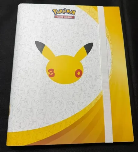Pasta|Fichário Coleção 30 anos Pokémon Original