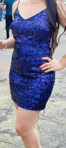 Vestido festa brilho