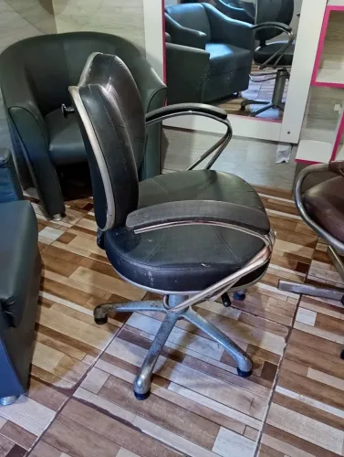Cadeira reclinável de cabeleireira